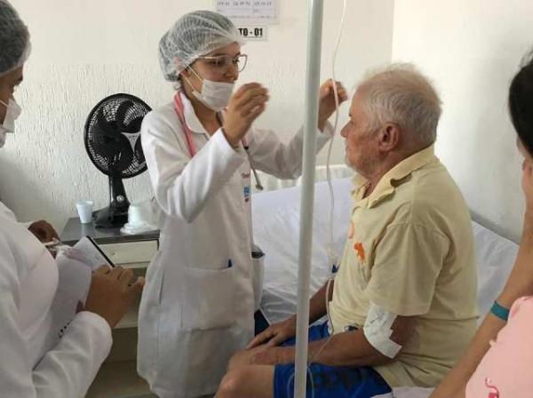 Acadêmicos da FAESF realizam atividades práticas no Hospital Barjonas Lobão.(Imagem:FAESF)
