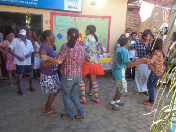 Unidade Básica de Saúde Paulo Kalume realiza arraiá da felicidade.(Imagem:FlorianoNews)