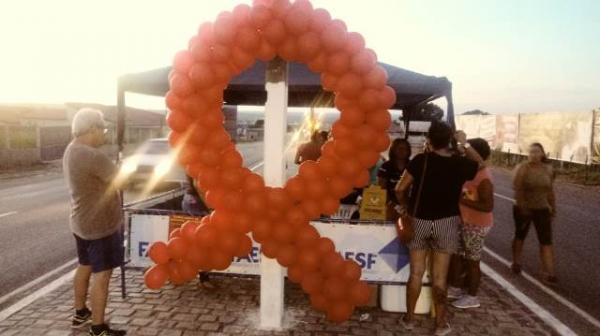 Saúde realiza ação de combate à AIDS em Floriano.(Imagem:FlorianoNews)