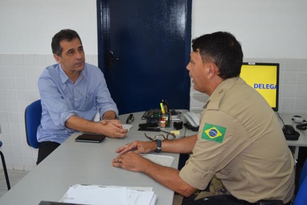 Gilberto Júnior quer incluir Polícia Rodoviária na parceria.(Imagem:Secom)