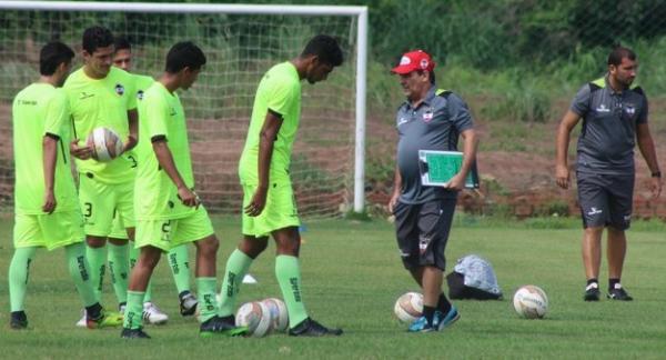 Treino do River-PI(Imagem:Stephanie Pacheco)