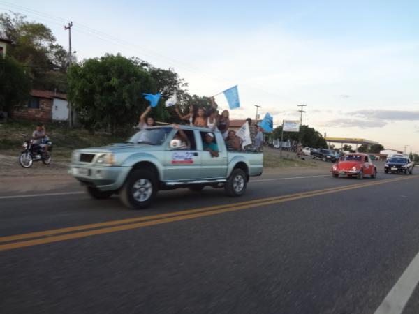 PR realizou carreata em Barão de Grajaú.  (Imagem:FlorianoNews)