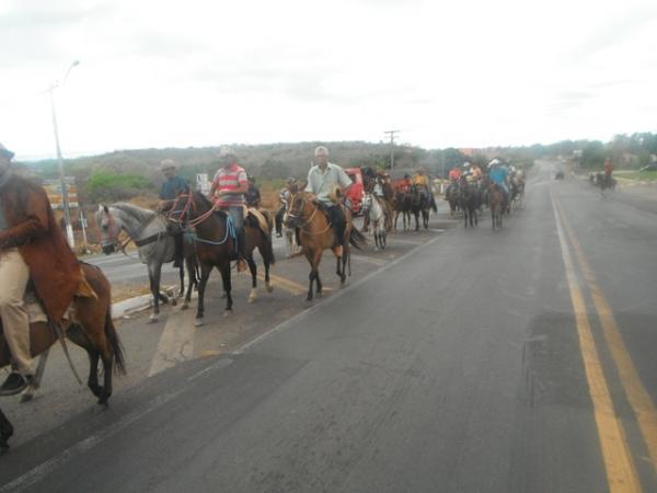 Tradição e Fé marcaram cavalgada e Missa do Vaqueiro em Floriano.(Imagem:FlorianoNews)