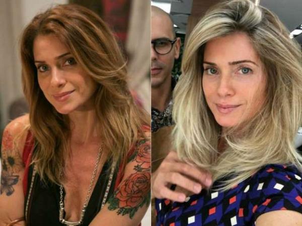 Letícia Spiller dá adeus a Lenita com corte volumoso e loiro em degradê.(Imagem:MSN)