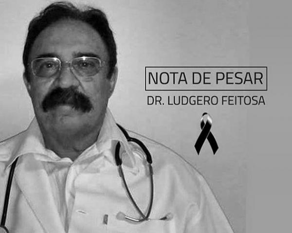 Amigos lamentam morte do médico Ludgero Feitosa.(Imagem:Reprodução/Facebook)