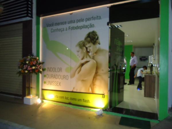 Inaugurada em Floriano clínica Não+Pêlo, líder mundial em Fotodepilação.(Imagem:FlorianoNews)