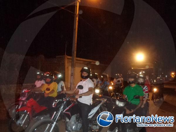 Carreata marca início dos festejos de Nossa Senhora das Graças em Floriano.(Imagem:FlorianoNews)