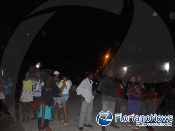 Moradores comemoraram o 3º aniversário do Conjunto Habitacional José Pereira.(Imagem:FlorianoNews)