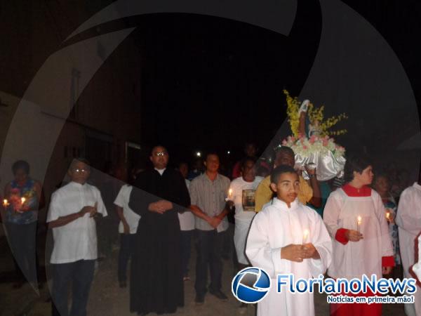 Procissão e missa encerram a festa de Senhora Sant'Ana em Floriano. (Imagem:FlorianoNews)