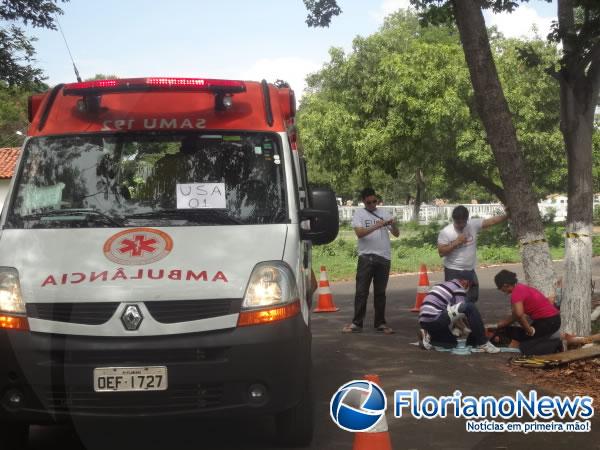 Socorristas do SAMU participam de treinamento em Floriano.(Imagem:FlorianoNews)