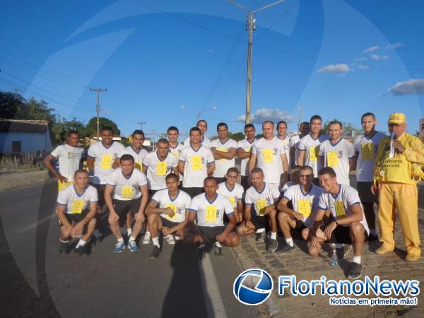 3º BPM realizou tradicional Corrida da Fogueira em Floriano.(Imagem:FlorianoNews)