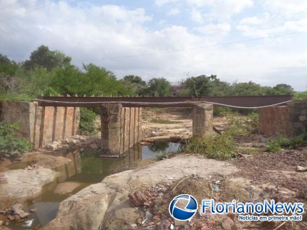 Estruturas de pontes de Floriano recebem reforma.(Imagem:FlorianoNews)