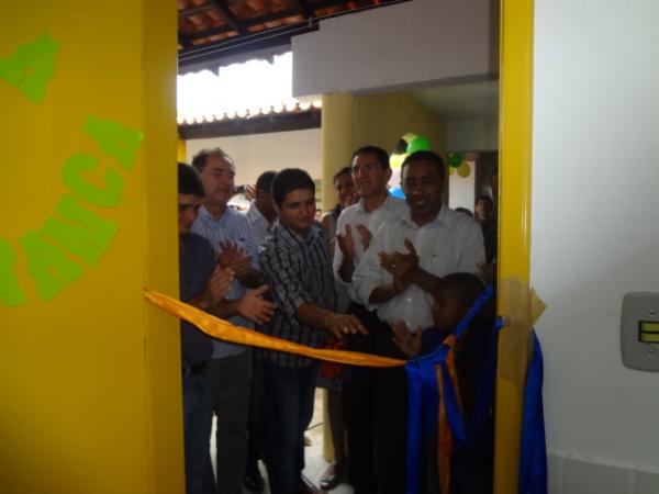 Inauguração de ampliação da Escola Municipal Binu Leão. (Imagem:FlorianoNews)