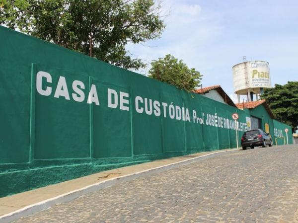 Casa de Custódia em Teresina(Imagem:Fernando Brito/G1)
