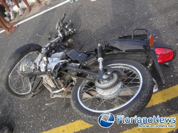 Grave acidente entre moto e carro deixa vítima fatal na PI-140.(Imagem:FlorianoNews)