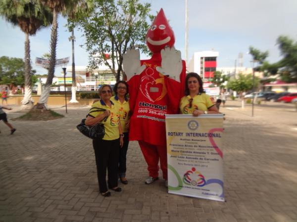 Hemocentro realiza campanha de Doação de Sangue em Floriano.(Imagem:FlorianoNews)