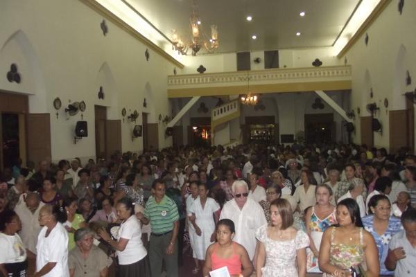 Encerramento do festejo de São Pedro de Alcântara.(Imagem: FlorianoNews)