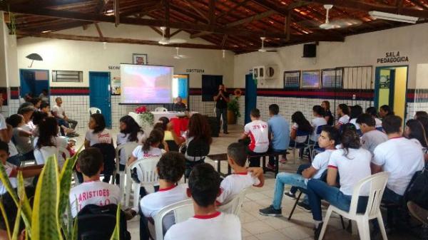 Polícia Civil realiza palestra sobre disciplina em escola de Barão de Grajaú.(Imagem:Divulgação/Polícia Civil)