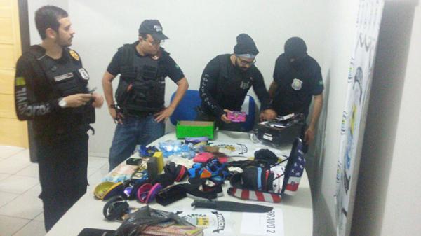 Cinco pessoas são presas durante operação em combate ao tráfico de drogas em Floriano.(Imagem:Polícia Civil do Piauí)