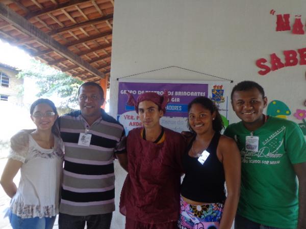  Os Brincantes de Pedagogia realizaram projeto O Contador de Estórias em Floriano.(Imagem:FlorianoNews)