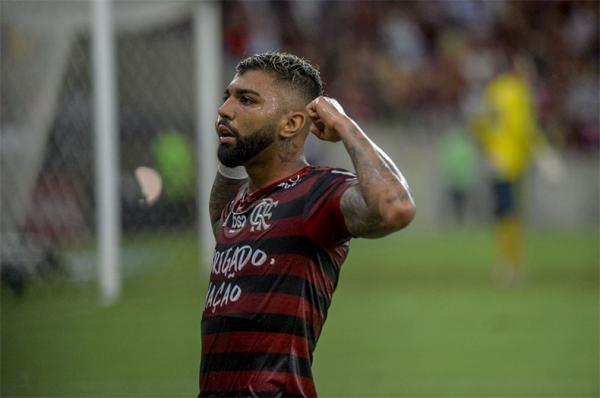 Contra a homofobia, Gabigol vai usar camisa número 24 no duelo com o Resende(Imagem:Alexandre Vidal / Flamengo)