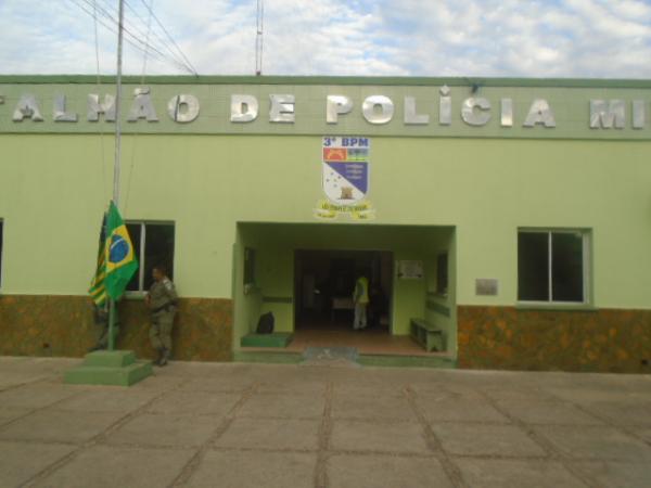 Quartel do 3º BPM(Imagem:FlorianoNews)