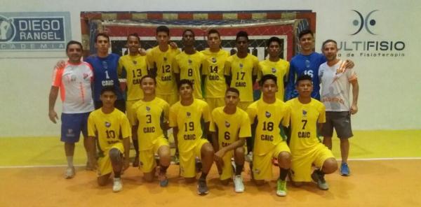 Em casa, Caic/GHC/Nassau chega à semifinal do Brasileiro cadete de handebol.(Imagem:Divulgação)