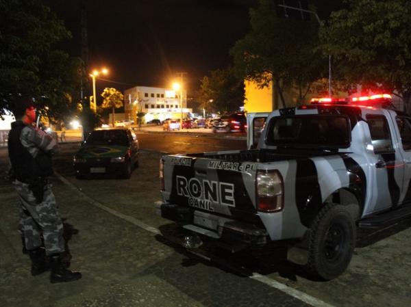 Operação em combate aos assaltos iniciou na Morada do Sol.(Imagem:Ellyo Teixeira/G1)