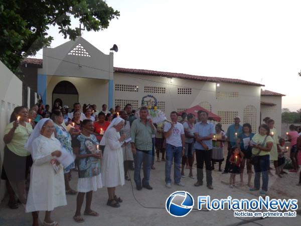 Procissão e missa encerraram o festejo de Nossa Senhora das Mercês em Floriano.(Imagem:FlorianoNews)