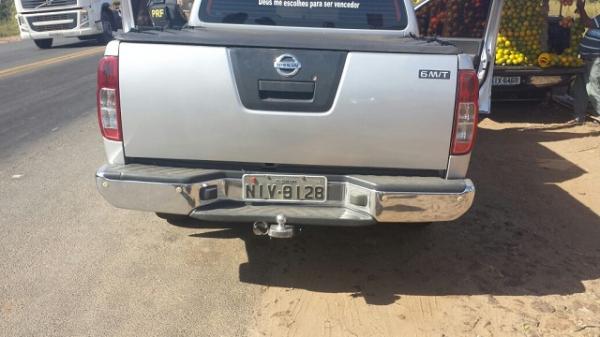 Mecânico é preso pela PRF dirigindo carro com placas adulteradas.(Imagem:PRF)