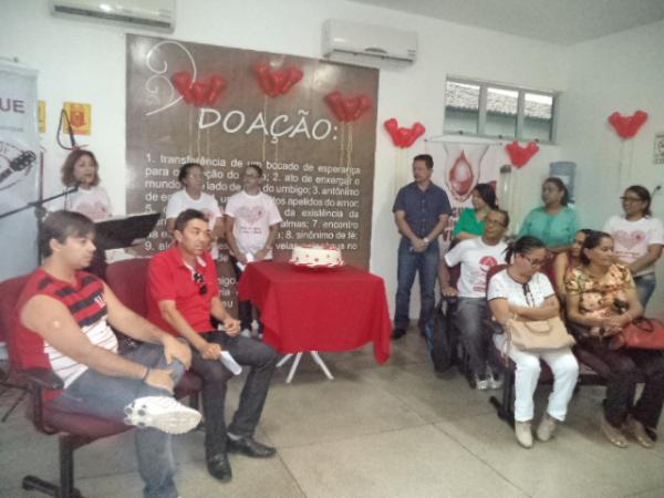 Hemocentro de Floriano comemora Dia Nacional do Doador de Sangue.(Imagem:FlorianoNews)