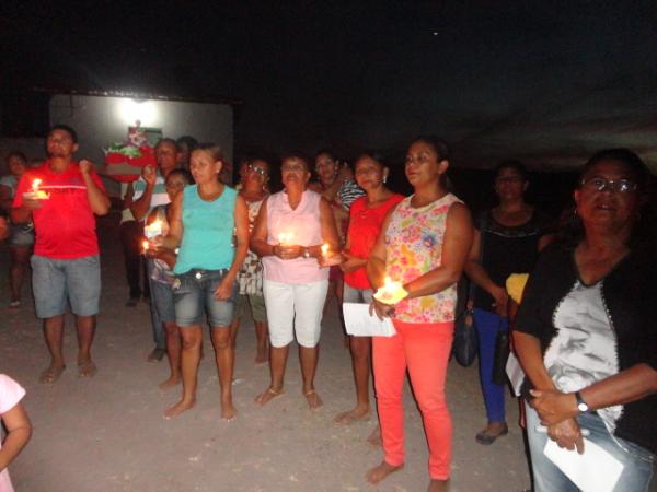 Festejo na localidade Rio Branco(Imagem:FlorianoNews)