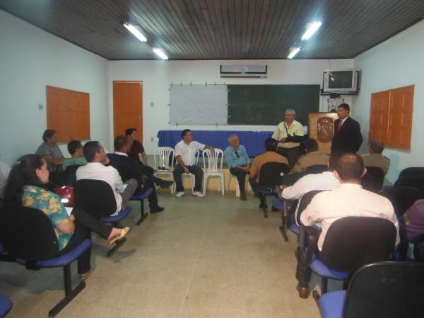 COC realizou reunião com representantes de órgãos da segurança em Floriano.(Imagem:FlorianoNews)