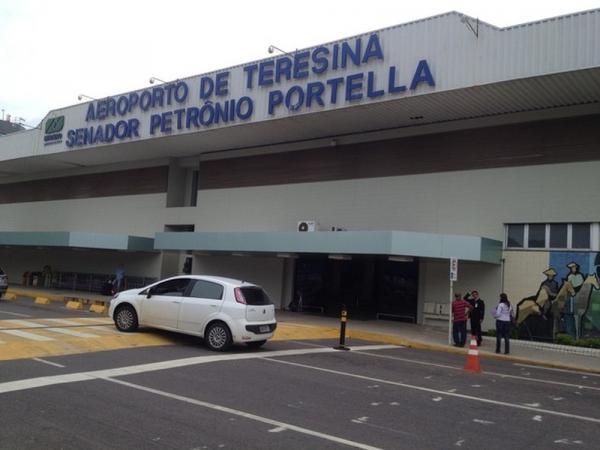 Aeroporto Senador Petrônio Portella em Teresina.(Imagem:Gilcilene Araújo / G1)