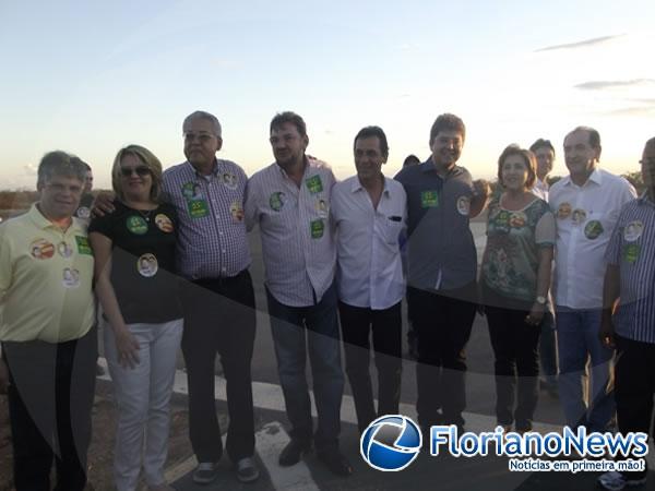 Candidato ao Governo, Zé Filho, participou de carreata e reuniões em Floriano.(Imagem:FlorianoNews)