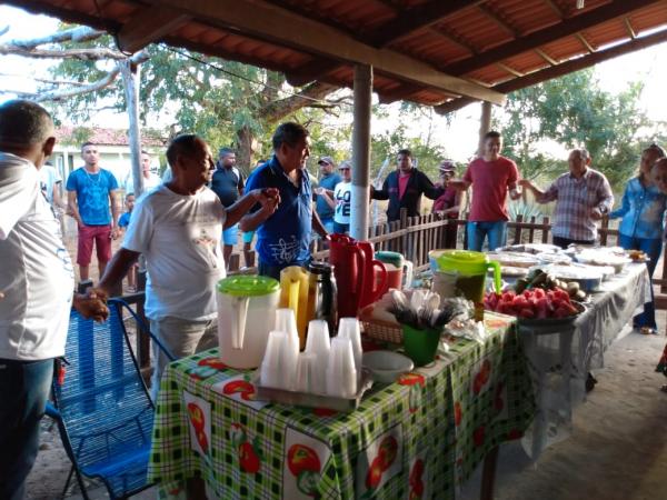 Festejo de Bom Jesus da Lapa na localidade Tabuleiro do Mato.(Imagem:FlorianoNews)