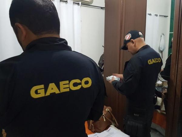 Gaeco atua em operação no Piauí.(Imagem:Divulgação/Gaeco)
