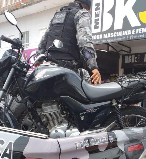 Homem é baleado e morto na garupa de moto-taxi em Parnaíba, no Piauí(Imagem:Polícia Militar/ Divulgação)