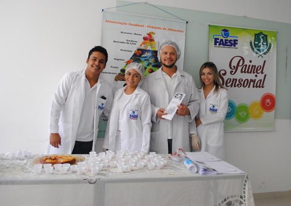 Acadêmicos do Curso de Nutrição realizam VIII Painel Sensorial da FAESF.(Imagem:FAESF)