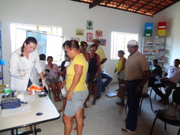 Acadêmicos de enfermagem realizaram palestras na zona rural de Floriano.(Imagem:FlorianoNews)