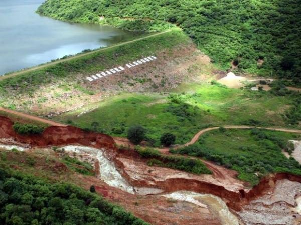 Barragem Algodões rompeu no dia 27 de maio de 2009 matando nove pessoas.(Imagem:Francisco Gilásio)