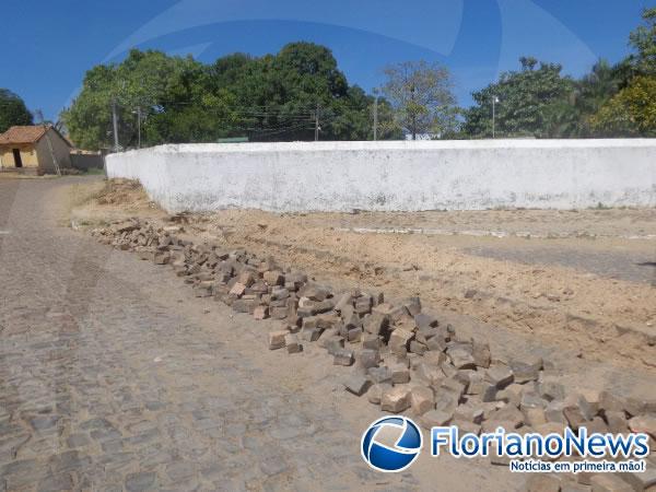 Iniciada obras para ampliação do Cemitério São Pedro de Alcântara.(Imagem:FlorianoNews)