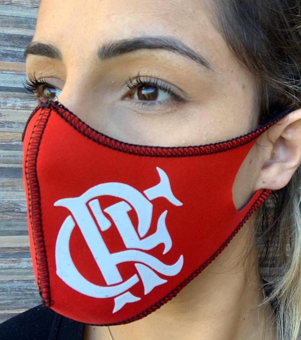 Máscara Flamengo(Imagem:Reprodução)