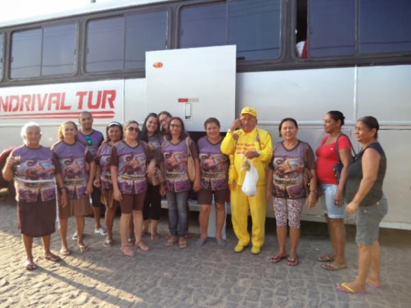 Devotos de Floriano e Barão de Grajaú seguem em romaria rumo ao Canindé.(Imagem:FlorianoNews)