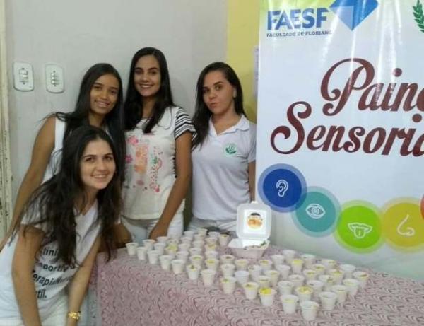 Faculdade de Floriano realiza XII Painel Sensorial de Nutrição.(Imagem:FAESF)