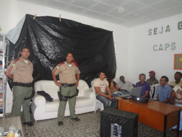 Ronda Cidadão realizou palestra sobre drogas no CAPS de Floriano.(Imagem:FlorianoNews)