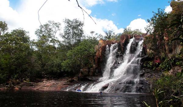 Cachoeira de Saquarema, em Capitão de Campos.(Imagem:Divulgação)