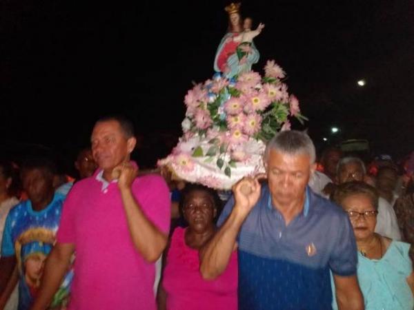 Festejo de Nossa Senhora da Guia é encerrado com procissão e missa em Floriano.(Imagem:FlorianoNews)