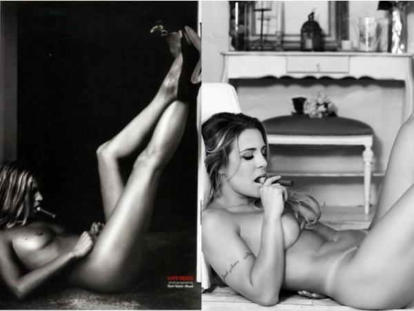 Kate Moss, em pose quie inspirou Joana(Imagem:Divulgação)