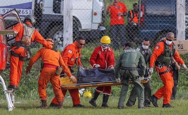 Número de mortos chega a 121 no desastre de Brumadinho.(Imagem:Ricardo Stuckert)